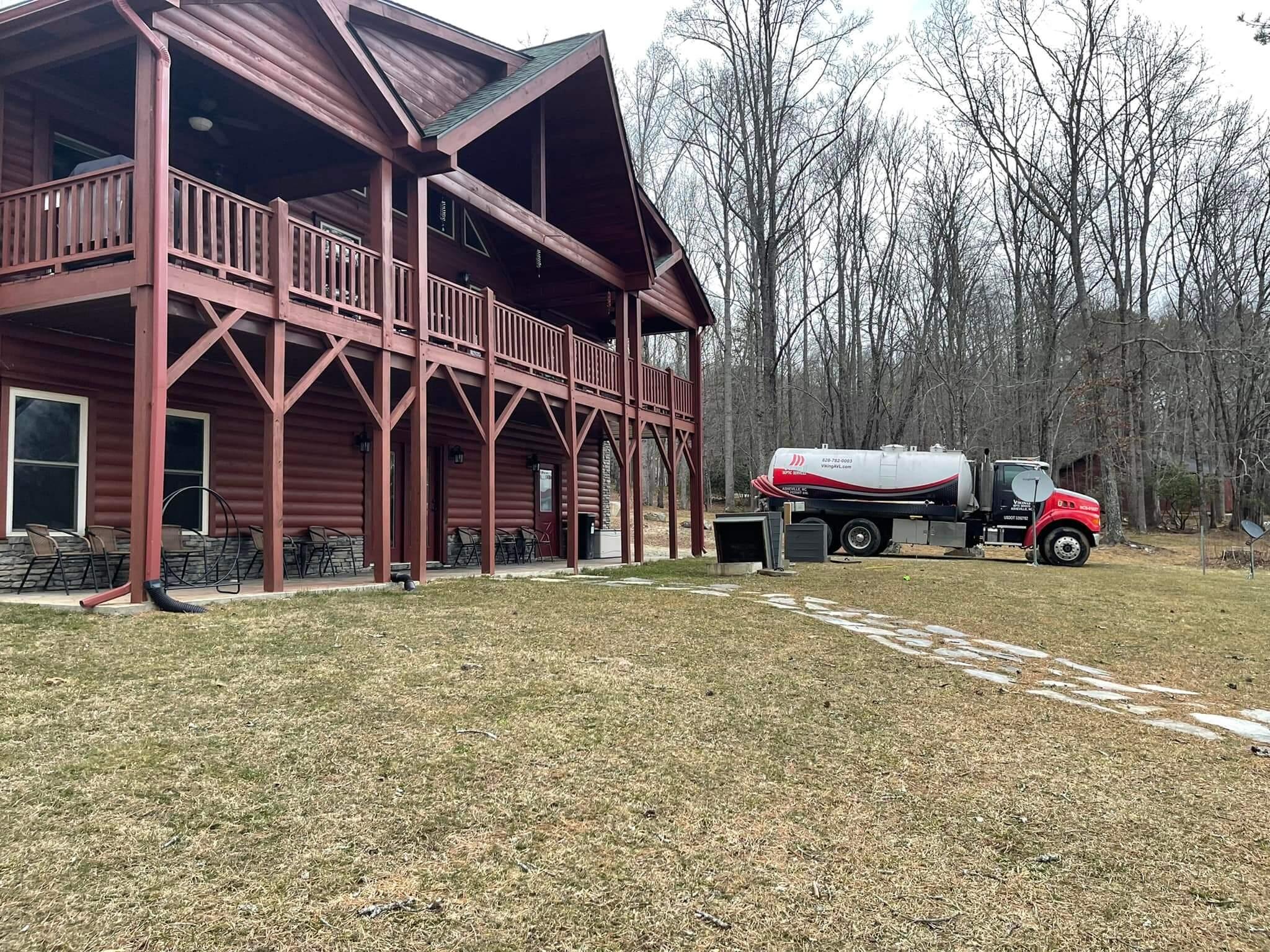 Septic Tank Cleaning Asheville NC Septic tank cleaning truck